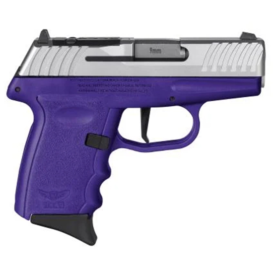 SCCY DVG-1 9MM PURPLE SS NMS RED DOT READY 10RD - Sale